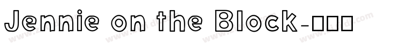 Jennie on the Block字体转换